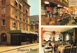 St Malo * Hôtel NOGUETTE , 9 Rue De La Fosse * Cp 3 Vues - Saint Malo