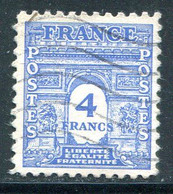 FRANCE- Y&T N°627- Oblitéré - 1944-45 Arc De Triomphe