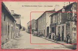 La Villedieu-du-Clain Dépt. Vienne : Rue Principale - Commerce : Tabac - 1923 - La Villedieu Du Clain