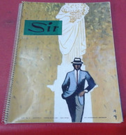 Revue  Mode Homme SIR Men's International Fashion Journal 1962 N°4 Salons San Remo Munich Turin Cologne Amsterdam - Fashion