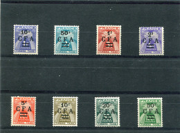 REUNION N° 36 A 44 **  Taxe  (Y&T) (Neuf) * Sans Le N° 40 - Timbres-taxe