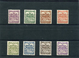 REUNION N° 16 A 23 *  Taxe  (Y&T) (Neuf Charnière) - Timbres-taxe