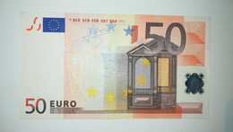 EURO- ITALY 50 EURO (S) J024 Sign Trichet - 50 Euro