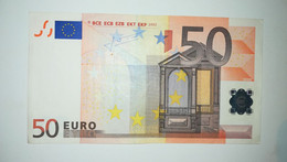 EURO- ITALY 50 EURO (S) J045 Sign Trichet - 50 Euro