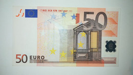 EURO- ITALY 50 EURO (S) J062 Sign Trichet - 50 Euro