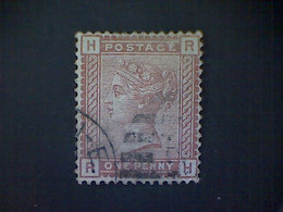 Great Britain, Scott #79, Used(o), 1880, Queen Victoria, 2d, Red Brown - Oblitérés
