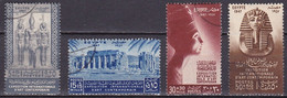 EG089A – EGYPTE – EGYPT – 1947 – CONTEMPORARY ART EXHIBITION – SG # 334/7 USED 8,50 € - Used Stamps