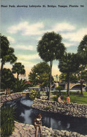 TAMPA - PLANT PARK SHOWING LAFAYETTE STREET BRIDGE - Tampa