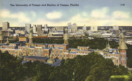 TAMPA - THE UNIVERSITY OF TAMPA AND SKYLINE OF TAMPA - Tampa
