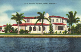 FLORIDA - A TYPICAL FLORIDA CANAL RESIDENCE - Sonstige & Ohne Zuordnung