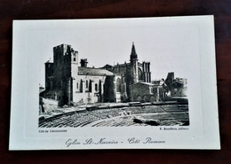 Carte Postale Ancienne: Cité De Carcassonne - La Basilique Saint Nazaire Et Le Théâtre - Carcassonne