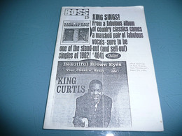 FANZINE REVUE BOSS 15 A NEWSLETTER FOR KING CURTIS RECORD COLLECTOR ANNEES 1980 ? MUSIQUE - Kultur