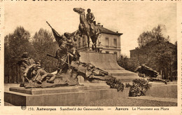 N°36654 Z -cpa Antwerpen -le Monument Aux Morts- - Antwerpen