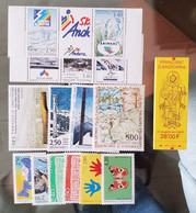 SELLOS ANDORRA FRANCESA AÑO 1993 COMPLETO. NUEVOS SIN FIJASELLOS (MNH) PRINCIPAT ANDORRE FRANÇAISE - Années Complètes