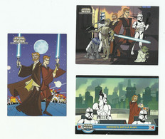 STAR WARS CLONE WARS TOPPS CARDS - CARTOON NETWORK - 2004 - Star Wars