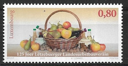 LUXEMBOURG 2021 FRUITS MNH - Ungebraucht