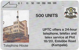 Uganda - UPTC (Tamura) - UPTC Offers, 500U, 1992, Used - Oeganda