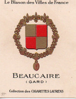 30 BEAUCAIRE GARD BLASON CIGARETTES PUBLICITE LAURENS - Reclame-artikelen