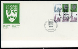 Canada FDC 1977-82 First-Class Definitives - Storia Postale