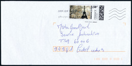 France - Mon Timbre En Ligne - Lettre Du 17-11-2010 Faciale 0.58€ - Timbres à Imprimer (Montimbrenligne)