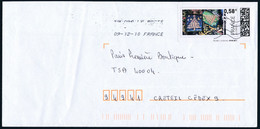 France - Mon Timbre En Ligne - Lettre Du 09-12-2010 Faciale 0.58€ - Printable Stamps (Montimbrenligne)