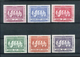 Belgisch Congo - COB 344/49  ** MNH - Unused Stamps