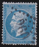 France   .   Y&T   .     22     .     O    .   Oblitéré - 1862 Napoléon III.