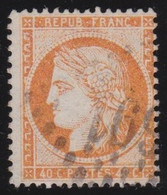 France   .   Y&T   .    38      .     O    .   Oblitéré - 1870 Beleg Van Parijs