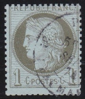France   .   Y&T   .    50       .     O    .   Oblitéré - 1871-1875 Cérès