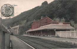 Tilff - La Gare - BELGIQUE - Chemin De Fer - Colorisé  - Carte Postale Ancienne - Sonstige & Ohne Zuordnung