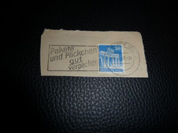 Deutsche Post - Pakete Und Päckchen - Val 30 - Bleu - Oblitéré - 1950 - - Gebraucht