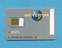 ( 5896 ) - Carte GSM - France - UNIVERSAL SFR - ( Neuve ) - *** EC *** - Voir Scan - - Voorafbetaalde Kaarten: Gsm
