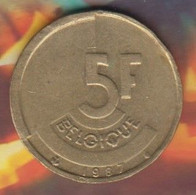 @Y@  België   5 Frank  1987     (4935) - 20 Francs