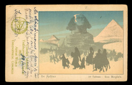 Egypt Egypte Sphinx Congres De Theosophie Congress 1925 Adyar World - Sfinge