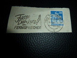 Deutsche Post - Fasse Dich Kurz Am Fernsprecher - Val 30 - Bleu - Oblitéré - 1948 - - Gebraucht