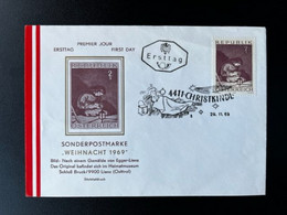 AUSTRIA 1969 FDC CHRISTKINDL 28-11-1969 OOSTENRIJK OSTERREICH - 1961-70 Lettres