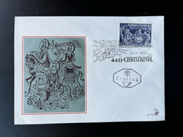AUSTRIA 1970 FDC CHRISTKINDL 27-11-1970 OOSTENRIJK OSTERREICH - 1961-70 Lettres