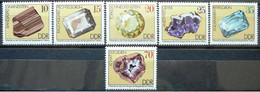 Allemagne Democratique 1974 Minerals Mineraux MNH - Minéraux