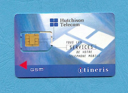 ( 5899 ) - Carte GSM - France - HUTCHISON TELECOM  - ( Neuve ) - *** TBE *** - Voir Scan - - Mobicartes: Móviles/SIM)