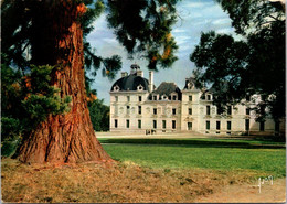 (2 Oø 31) France (posted 1960's ?  - No Postmark) Château De Cheverny - Invasi D'acqua & Impianti Eolici