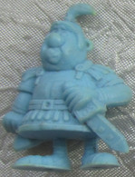 Collection Astérix Figurine Monochrome Bleue Pale Romain Centurion  (16) - Astérix & Obélix