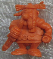 Collection Astérix Figurine Monochrome Orange Abraracourcix Chef  (16) - Asterix & Obelix