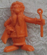 Collection Astérix Figurine Monochrome Orange Panoramix Druide  (16) - Astérix & Obélix
