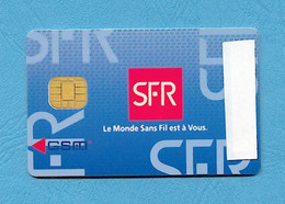 ( 5903 ) - Carte GSM - France - LINGE SFR - *** EC *** - Voir Scan - - Mobicartes: Móviles/SIM)