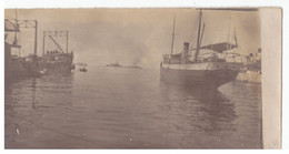 BATEAUX DE GUERRE   PHOTO SEPIA - Barche