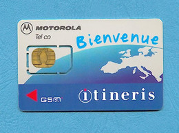 ( 5905 ) - Carte GSM - France - MOTOROLA - Bienvenue Itineris  - *** EC *** - Voir Scan - - Voorafbetaalde Kaarten: Gsm
