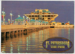 ST. PETERSBURG   PIER    FLORIDA     2 SCAN  (VIAGGIATA) - St Petersburg