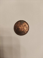 1/2 PENNY ST HELENA 1821GEORGES IV SAINTE HELENE - Santa Helena