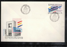 Romania 1992 EXPO'92 Sevilla FDC - 1992 – Sevilla (Spain)