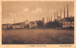 ROMBAS-Amnéville-Moyeuvre-Grande-57-Moselle-Rue De L'Usine-Mines-Mineurs-Mine-Cliché Prillot, Metz-Cachet Hitler 1944 - Andere & Zonder Classificatie